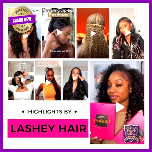 16 Inch Yaki Straight Clip-In Human Hair Extensions, 110g, 7 Pieces main image 6